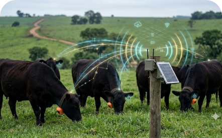 How solar IoT improves daily herd management